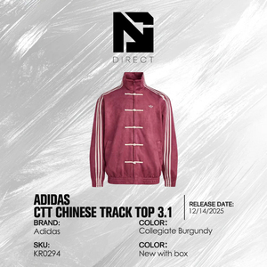Chaqueta Adidas Originals CTT 'Roja' Estilo Chino con Cuello Alto, Chaqueta Deportiva Holgada para Hombre - Product Image 6