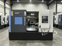Tour CNC à double broche horizontale DONGS avec banc incliné et outils motorisés pour le traitement des métaux de moyenne intensité TCK52DYS