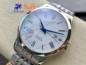 Reloj Longines de Diseño Original de Lujo, Automático, Mecánico, de Acero Inoxidable, 41 mm, Espejo de Zafiro, Esfera Luminosa, Eta Longinesing - Product Image 3