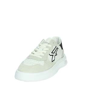 Zapatillas Unisex U Power Blancas y Negras UB20029 de Lona, Modelo Moderno - Product Image 6
