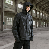 Outdoor Shell Jacket Herren Drei-in-Eins-Heiß siegel kleber Wasserdichte wind dichte Outdoor-Ski-Bergsteiger-Bekleidungs jacke