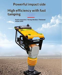 Máquinas de Construcción Pequeñas Topmai, Apisonadores Eléctricos Vibratorios para Concreto, Compactadores de Motor - Product Image 2