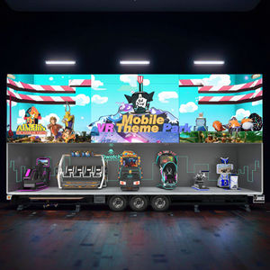 Camión móvil de entretenimiento portátil todo en uno, máquina de juego 9D VR, simulador de realidad Virtual, parque infantil - Product Image 4