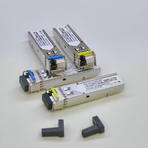 Módulo SFP 1000BASE-BX 1.25G al por Mayor, Módulo Óptico de Fibra Única Bidireccional de 20 km LC - Product Image 2
