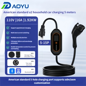 Estación de Carga para Vehículos Eléctricos de 1.92KW/9.6KW, 48A, Tipo 1, Nivel 2, con Entrada de 85V-265V, para Uso Comercial en Estacionamientos - Product Image 4