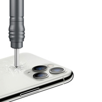 Stylo de démontage pour verre arrière de téléphone, outil de brisage d'écran et de suppression des rayures, pour le retrait du verre de la coque arrière de l'appareil photo d'iPhone