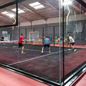 Cancha de Pádel Portátil para Todo Clima de 10x20M para Complejos de Alta Gama en Arabia Saudita, Fábrica China - Product Image 4