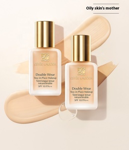 Kem trang điểm giữ lớp trang điểm lâu trôi Authentic Double Wear của Estée Lauder -1W1 Bone & 2C0 Cool Vanilla |   Kiểm soát dầu 24H, nhà phân phối miễn thuế - Product Image 4