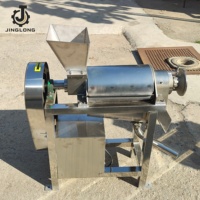 Intelligente automatische corrosiebestendige schroefpers fruitsapmachine met hoge productiviteit voor sinaasappelsap 220V