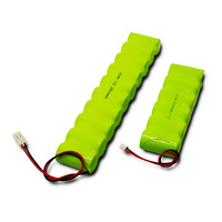 Paquete de Baterías NiMH RC Personalizadas de 7.2V - 6 Celdas AA o 2/3A SC - 1800mAh 2000mAh 2200mAh 3000mAh 3800mAh - Diseño Plano o en Barra