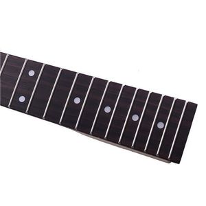Mástil de Guitarra de 22 Trastes en Oferta, Mástil de Guitarra de Arce Tipo Banana con Diapasón de Palisandro para Repuesto de Piezas de Guitarra, Acabado Satinado - Product Image 6