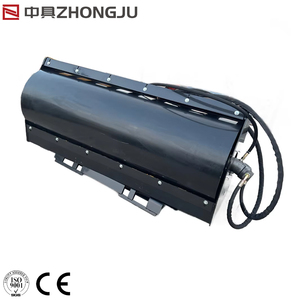 Alat penggulung getaran jalan baja pemijat pemuat <span class=keywords><strong>Steer</strong></span> selip multifungsi dengan Drum halus - Product Image 3