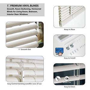 ผ้าม่านไวนิลขนาด1 "สีขาวสำหรับใช้ในบ้าน - Product Image 5