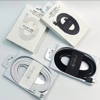 Cable de Carga Rápida Tipo C a Tipo C PD de 1.8M, Cable Trenzado de Nailon para Teléfonos Móviles Samsung S23 S24 S25 Ultra
