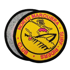 Personalized Polyester Woven Eco-Friendly Iron-on Backing Custom Texan Top Woven Patches Scouts Patch - Product Image 3