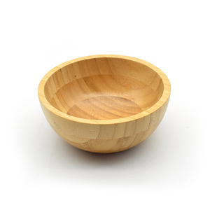 Vente en gros bol à salade en bambou écologique personnalisé bol à fruits de cuisine - Product Image 1