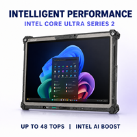 Tableta Industrial Resistente Getac F120, Pantalla Táctil WUXGA de 12.2 Pulgadas, Intel Core Ultra, Windows 11 Pro
