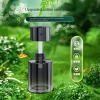 Diffuseur d'arômes intelligent pour voiture avec commande tactile en verre, fonction de purification de l'air et d'humidification, compatible avec les huiles essentielles, utilisation sur table avec batterie