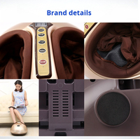Masseur électrique pour les pieds avec 5 modes de massage, chaleur et vibration, certifié CE ROHS FCC