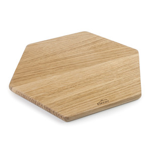 Tovaglietta Magnetica Esagonale in Legno con Finitura Naturale per Uso da Tavola - Product Image 1