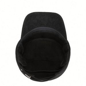 2025 Winter Thick Warm <b>Flat</b> Top Sports <b>Caps</b> for <b>Men</b> Outdoor Fashion Casual Warm Captain Hat - Product Image 4