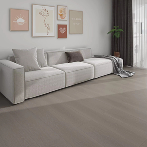 Planches de parquet en bois d'ingénierie HDF résistantes à l'humidité avec résistance à l'usure AC4 et <span class=keywords><strong>sous</strong></span>-<span class=keywords><strong>couche</strong></span> en liège pour utilisation au sol et au mur - Product Image 1
