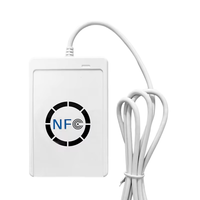 Copieur de cartes M1 en matériau ABS 424 kbps 13,56 MHz, lecteur RFID, graveur NFC sans contact intelligent, USB 2.0, contrôle d'accès