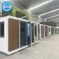 Maison conteneur, Villa capsule, Maison capsule, Maison capsule, résistante au vent, portable, facile d'entretien, pour complexe hôtelier extérieur, espace de repos routier, abri de jardin