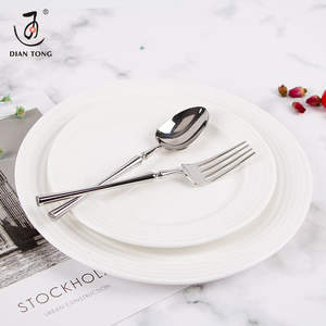 DianTong Juego de Cubiertos Dorados de Acero Inoxidable, Cubiertos de Lujo, Cuchillo y Cuchara, Tenedor, Boda - Product Image 5