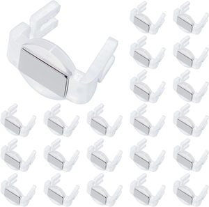 Magnetic Clip for C9 <b>Bulbs</b>/Sockets Black Magnet Clip for C9 Holiday <b>Lighting</b> Sockets - Product Image 1