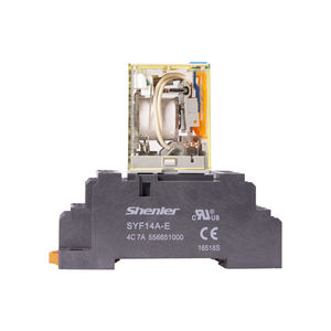 Shenler RKE4CO024LT + SYF14A-E 4-полюсный автоматический 5A реле холодильного компрессора реле наивысшей мощности 12v idec RH4B-U катушки 220 VAC taton - Product Image 2