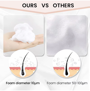OEM 100ml Whipped Cream <b>Lash</b> Cleanser Tear Free Vegan Eyelash <b>Extension</b> Shampoo Foam Cleanser - Product Image 6