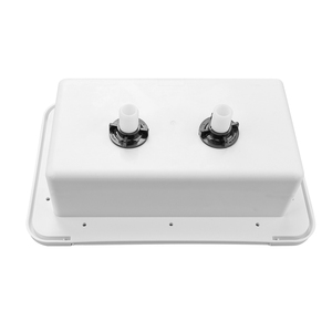 RV <strong>Outdoor</strong> <strong>Shower</strong> Exterior <strong>Shower</strong> Box <strong>Kit</strong> for RV, Camper, Van, Travel Trailer, Motorhome and Boat, White - Product Image 3