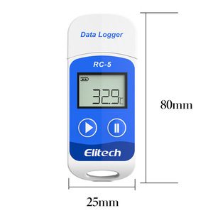 Elitech RC-5 Usb <span class=keywords><strong>de</strong></span> la cadena <span class=keywords><strong>de</strong></span> frío <span class=keywords><strong>de</strong></span> transporte <span class=keywords><strong>de</strong></span> alta precisión Digital termómetro registrador <span class=keywords><strong>de</strong></span> datos - Product Image 2