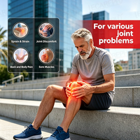 Bandes à dissolution rapide de Glucosamine Chondroïtine pour les articulations, marque privée, avec extrait de MSM, curcuma et graines de céleri