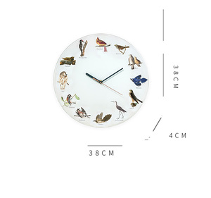 Horloge <span class=keywords><strong>murale</strong></span> Offres Spéciales avec son d'oiseau Horloge coucou avec mouvement pour maison - Product Image 1