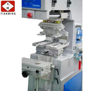 Automatic single color double-head ink cup Tube pad printing <b>machine</b> - Product Image 2