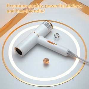 Sèche-cheveux électrique portable haute vitesse et haute puissance 800W à 3 vitesses avec lumière bleue pour soins capillaires, idéal pour la maison et les salons - Product Image 3