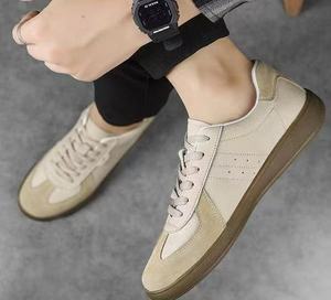 Vente directe d'usine 2025, <span class=keywords><strong>espadrilles</strong></span> à lacets pour hommes de qualité supérieure, chaussures de marche tendance, cuir artificiel - Product Image 6