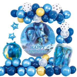 Kit Palloncini Buon Compleanno per Bambini, Accessori Decorativi per Sfondo Festa di Compleanno per Ragazzi e Ragazze, Primo Anno del Bambino - Product Image 4