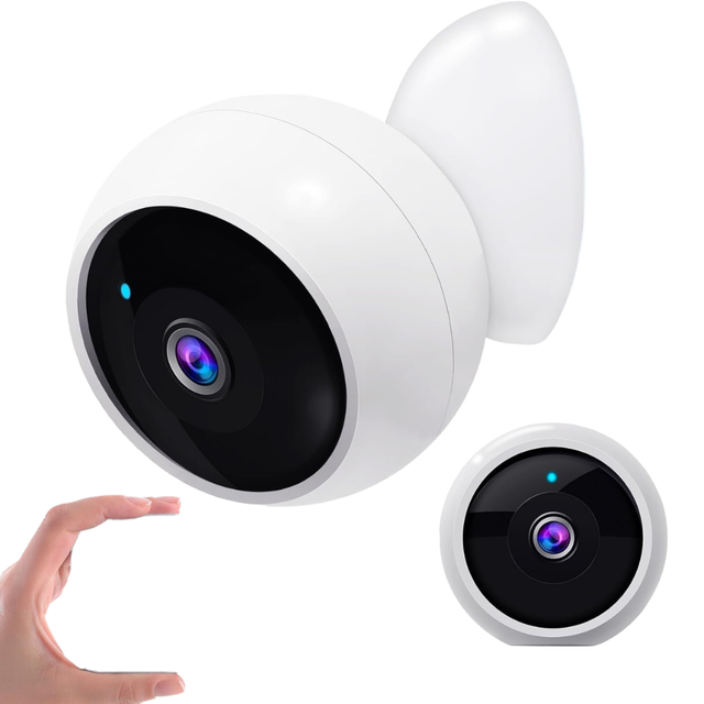 2-Pack Wireless Magnetic CMOS Security Cameras 2K WiFi AI Motion Detection Night Vision Weatherproof 110 Wide Angle Cloud