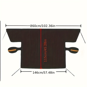 Pare-soleil magnétique pour <span class=keywords><strong>voiture</strong></span>, protection contre la neige et le gel pour l'<span class=keywords><strong>hiver</strong></span>, pour voitures, SUV et camions - Product Image 6