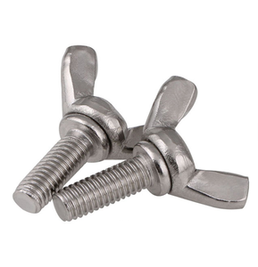 Vis à oreilles en acier inoxydable DIN standard YPH, finition naturelle, vis papillon, vis <span class=keywords><strong>Molly</strong></span>, tailles <span class=keywords><strong>M3</strong></span> à M8, vente directe usine - Product Image 3