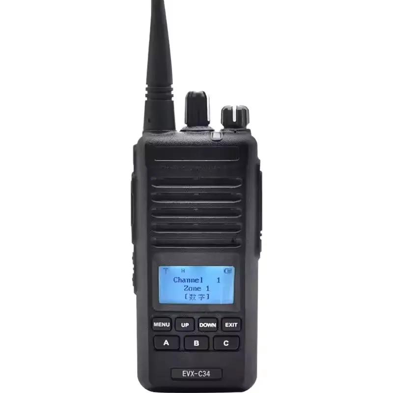Originale Motorola EVX-C34 portatile bidirezionale Radio portatili VHF UHF Intercom Radio TDMA Walkie-Talkie digitale Radio Mobile