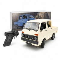 Mini camion RC à l'échelle 1:10, 2.4G, RWD, Suzuki Carry, suspension avant réglable, construction métallique, télécommande, chargeur, expert