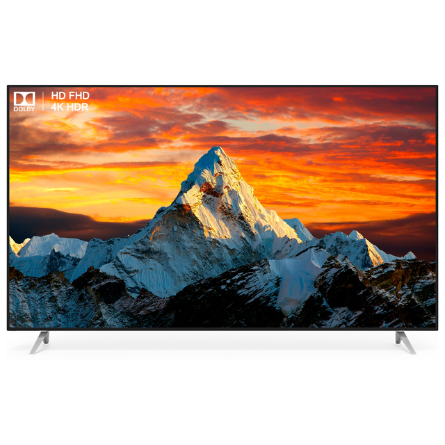 100 Inch Large TV 4K HDR UHD LED Flat Screen Android Smart Television With WiFi Blue-tooth Dol-by OEM Factory Supply