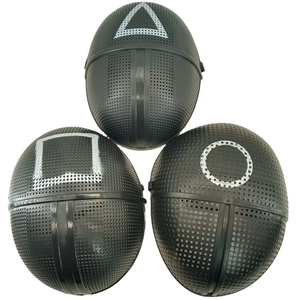 Máscaras de plástico para fiestas con temática de jefe, cuadradas, redondas y triangulares, para ocasiones especiales, de Corea del Sur, para Halloween 2025 - Product Image 1