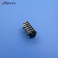 Conector de cable a cable JINDA 3001-2*6AW de 3.0mm, negro, de 12 pines, de doble fila, de plástico, con bloqueo de cable a cable, para placa de circuito impreso (PCB)