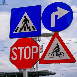 Segnale di sicurezza a basso costo segnaletica di buona qualità su misura ad alta riflessione - Product Image 2