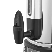 Ketel Listrik Dapur Digital Baja Tahan Karat, Dispenser Ketel Air Listrik Penghangat Anggur dengan Kapasitas 20 Liter